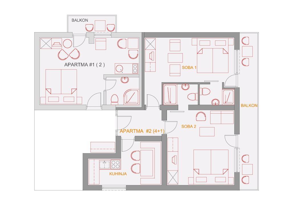 Apartments Gregorc Блед Экстерьер фото